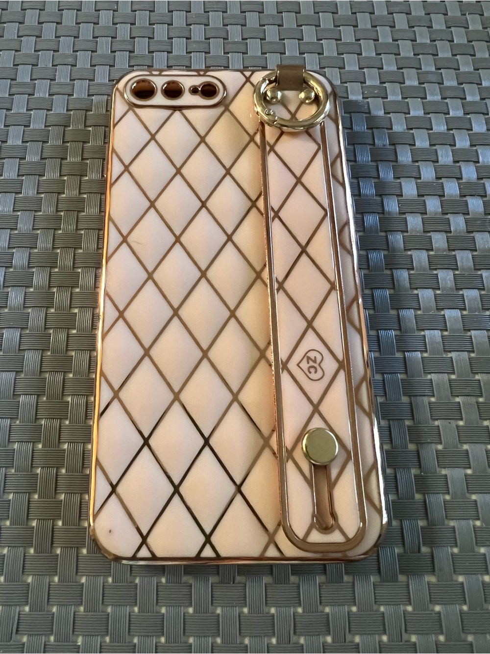 Rose Gold iPhone 7 Plus / 8 Plus Case with Ring Holder & Kickstand